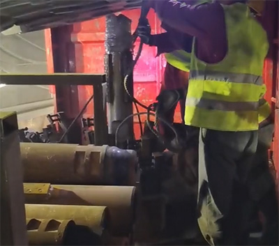 四川鉛鋅礦溜渣井施工